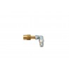 Co2 Bottle Connector - Angle 90 °- Quick connector Male 